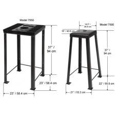 BJE Truck & Automotive Filter Crusher Stands